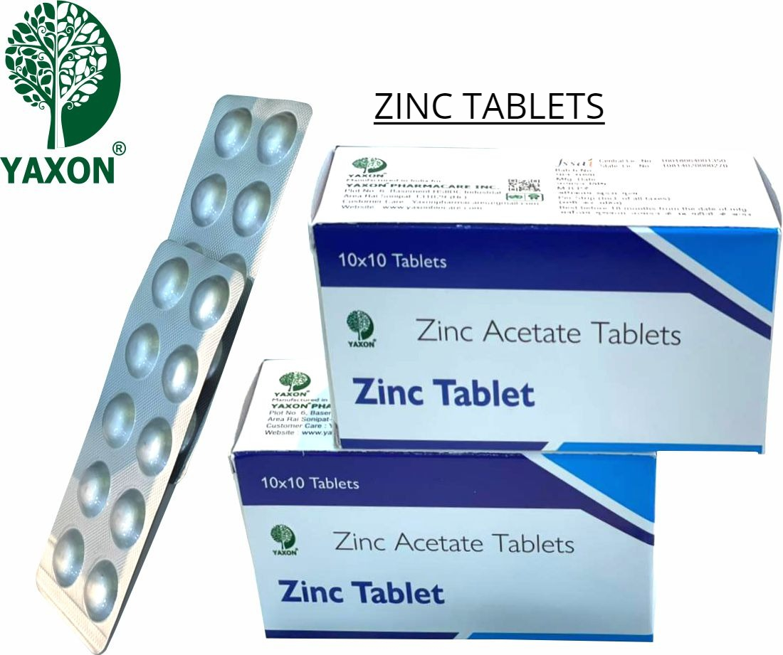 YAXON ZINC ACETATE Tablets